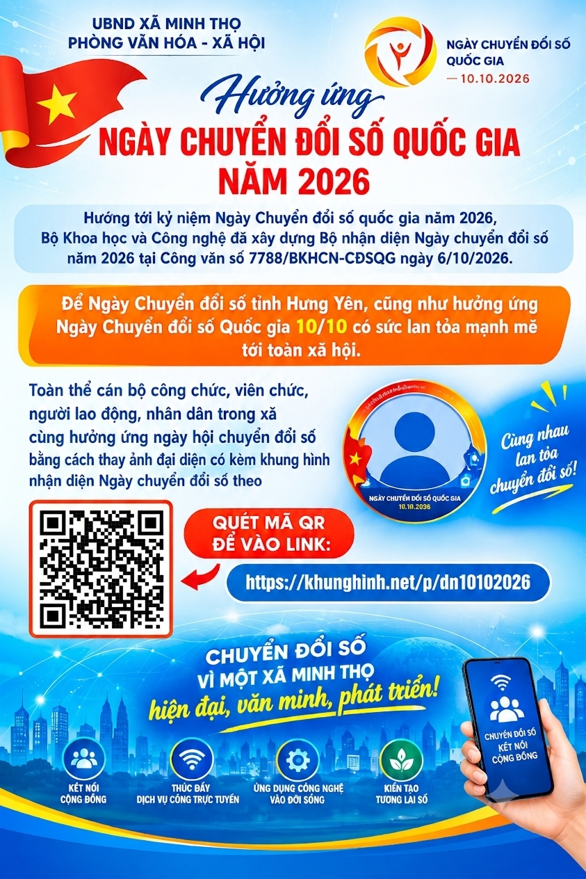 Hướng tới kỷ niệm Ngày Chuyển đổi số quốc gia năm 2026